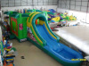 inflatable slides wet dry combo