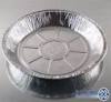 round aluminium foil container