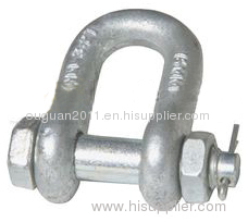 Chain Shackle Bolt Type with Safety Pin & Nut
