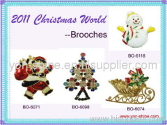 Christmas Brooches/ Pins Nickel Free Jewelry