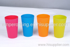 Plastic drinking cup