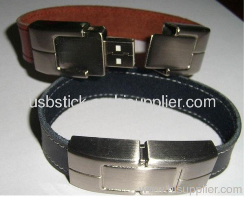 leather bracelet usb flash drive