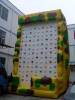 Inflatable climbing wall