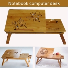 Notebook computer desk