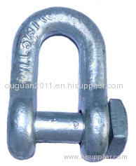 Trawling Dee Shackle High Tensile With Square Head Oversize Pin