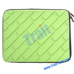 Hot Sale Soft Sponge with Zippers Protective Sleeve Case for Samsung Galaxy Tab P7510(Baby green)