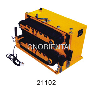 underground cable sending feeder for large diameter cable