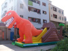 dinosaur huge water slide