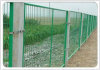 railroad wire mesh fence