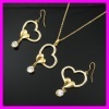 18k gold plated set 1120003