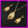 fallon 18k gold plated set 1120244 IGP