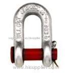 Crosby type round dee shackle
