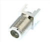 F connector for telecommunication
