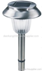 solar lawn lamp with led