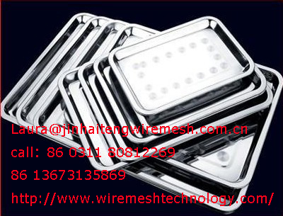 stainless steel cutlery tray