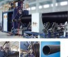 PE double wall corrugated pipe extrusion equipment