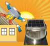 solar powered attic fan