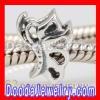 Fashion european silver butterfly charm silver jewelry wholesale
