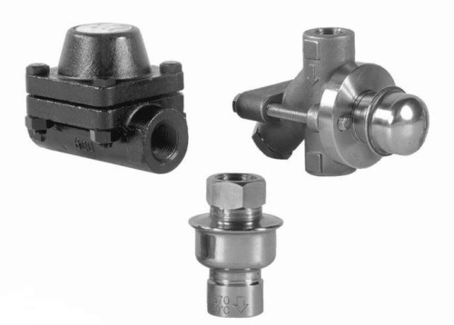 Thermostatic type steam traps, air vents