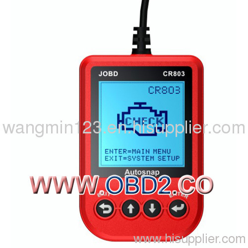 CR803 JOBD Code Reader Red