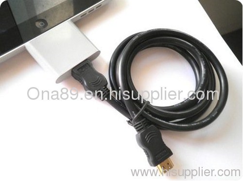 HDMI connection for the IPad&IPhone4G&IPod touch4