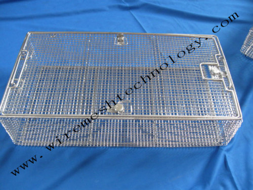 wire mesh cleaning tray