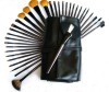 34 Pcs Full Set Studio Goat Hair Makeup Brush