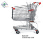 Australia Stye Supermarket Shopping Cart With 4 Wheels