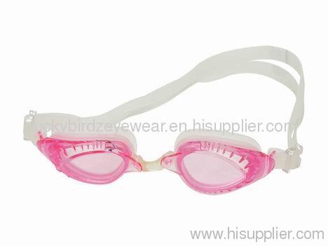 Silicone swimming goggles