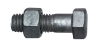 Chinese supplier/manufacturer,High Strength/Intensity carbon steel partial threaded hex bolt/nut,Grade 8.8/10.9/12.9