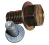 carbon steel flanged bolts