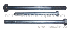 hexagon bolts zinc plated