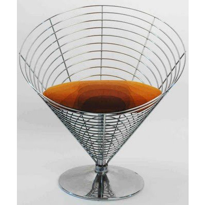 Verner Panton Wire Cone Chair