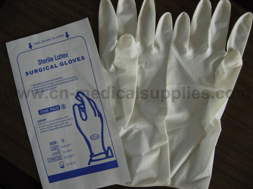 Powdered Latex Surgical Gloves