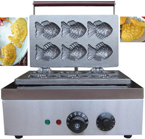 fish shape waffle baker