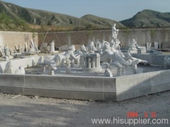 marble fountain