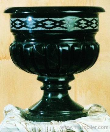 marble flowerpot