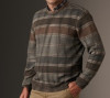 Men's Stripped Crew Neck Wool Sweater