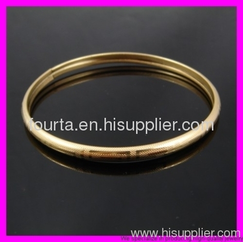 18k gold plated bangle FJ 1710055