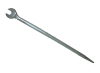 Light extended handle wrench with one sharp end and open end for M16 ~ M27