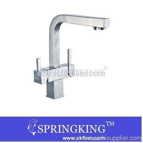2011 New Hot And Cold RO Filter Tri-Flow Kitchen Mixer Tap