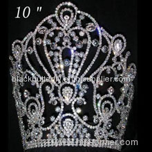 10inches Height Large Pageant Crown