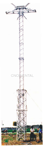 Aluminum alloy crossing structure & Crossing structure backward installation lifter