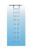 anchoring light aluminum alloy hook ladder