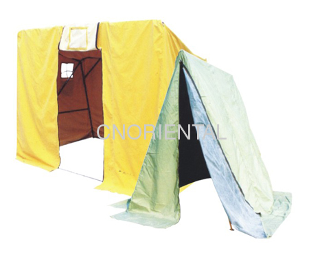 folded canvas Tents