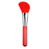 Angled blush brush