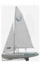 club /inter 420 Dinghy / Sailboat / Jib / Mast / Boom / Spinnaker / Daggerboard / Rudder Blade / Tiller Extension