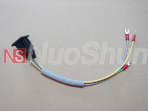 ABS housing wiring harness assembly