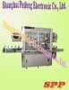 Shrink lableing machine for body and cap