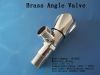 Brass angle valve for water